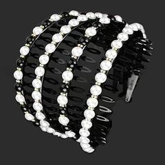 Pearl Headband Non slip Vintage Headband