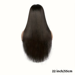 Brazilian Straight 360 Full Lace Frontal Human Hair Wig Pre Plucked Transparent