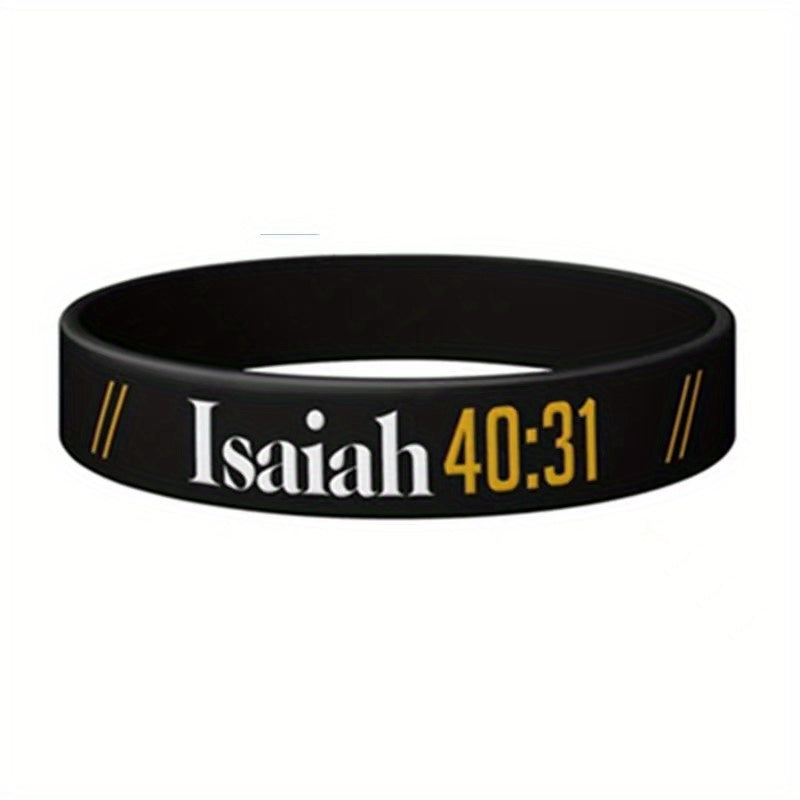 Christian Inspirational Wristband Bible Bracelet Unisex