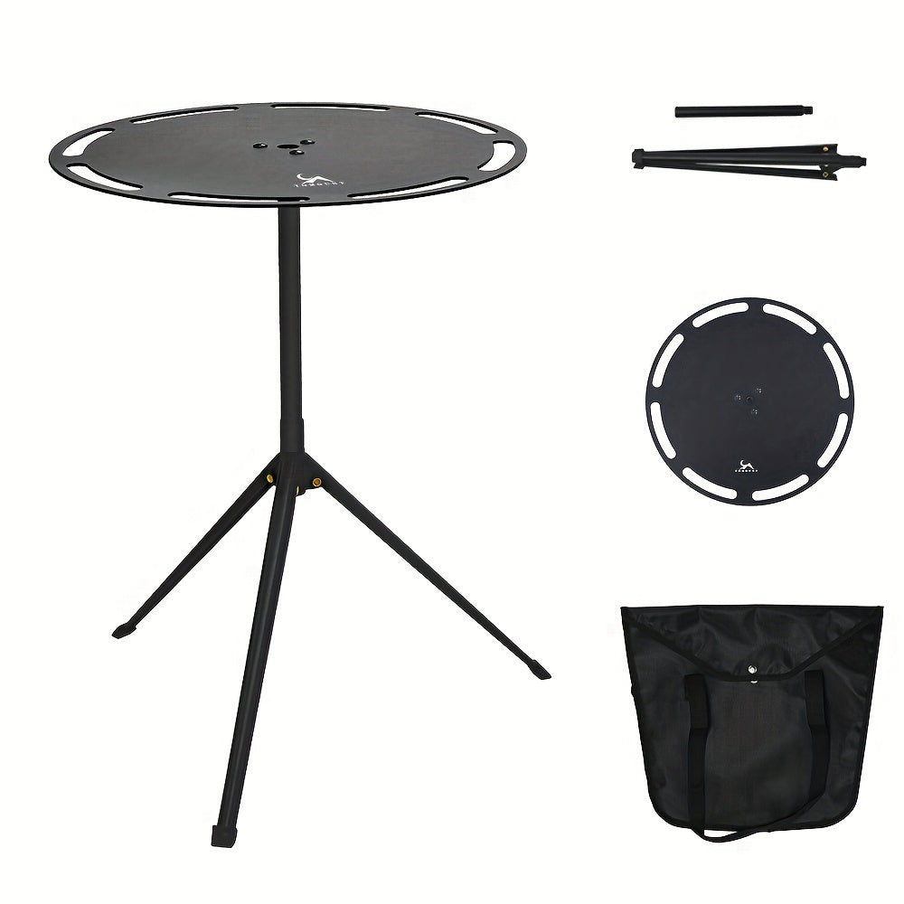 Ultralight Aluminum Round Table for Camping