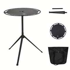 Ultralight Aluminum Round Table for Camping