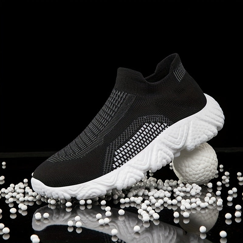 Men's Lightweight Mesh Slip-On Athletic Sneakers