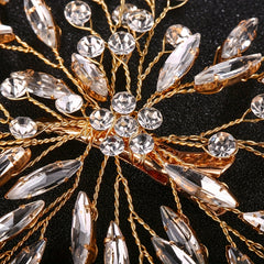 Rhinestone Bridal Hair Clip Wedding Hairpin Head Accessories