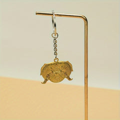 Vintage Lucky Fish Keychain Keyring Pendant Christmas Thanksgiving Gift