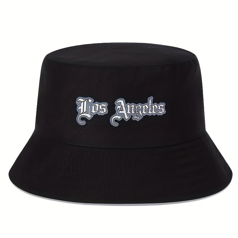 LOS ANGLES Bucket Hat Lightweight Fisherman Cap For Women Men