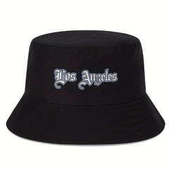LOS ANGLES Bucket Hat Lightweight Fisherman Cap For Women Men