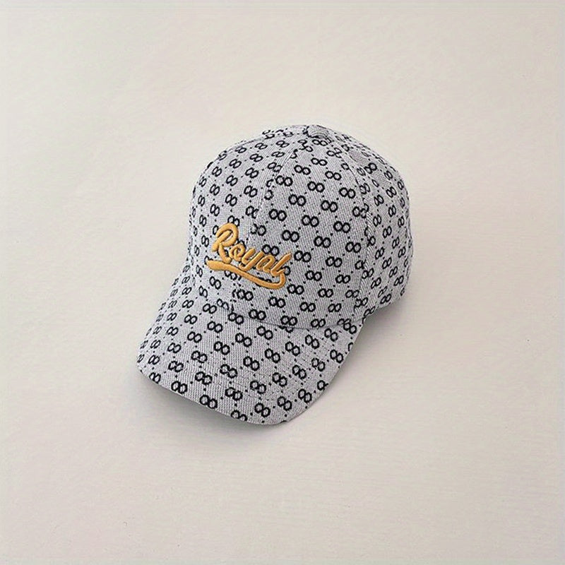 Kids Embroidered Baseball Cap Outdoor Sports Casual Hat