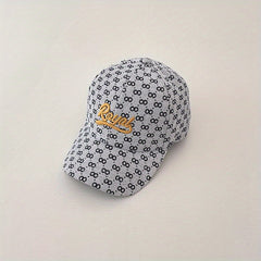 Kids Embroidered Baseball Cap Outdoor Sports Casual Hat