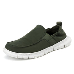 Men's Canvas Slip-On Walking Shoes Sneakers
