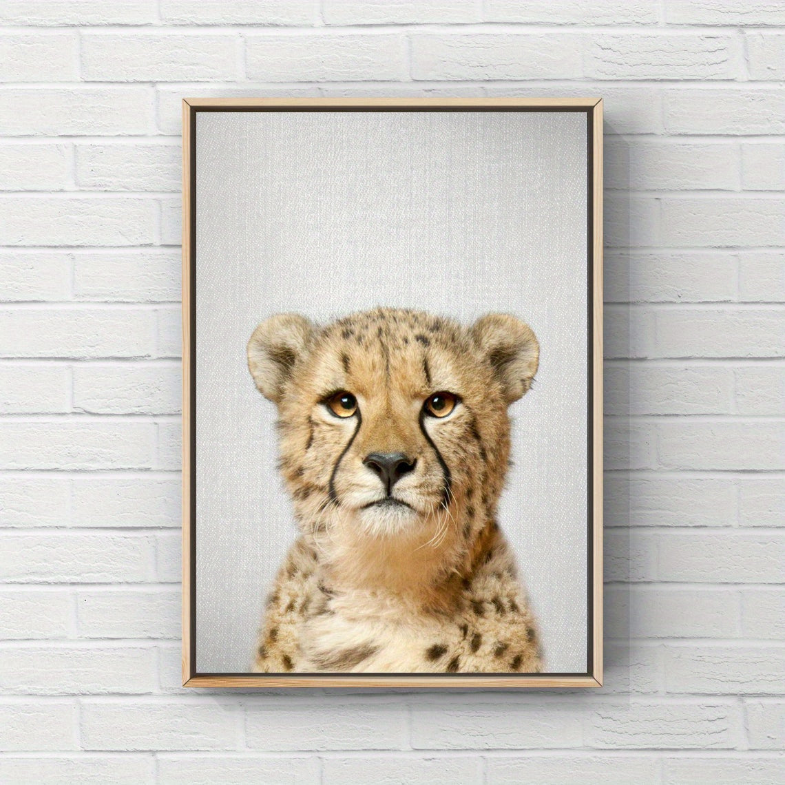 Baby Animals Portrait Posters for Room Decor