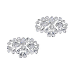 Crystal Shoe Clips Rhinestone Shoe Buckles Women DIY Shoe Decoration