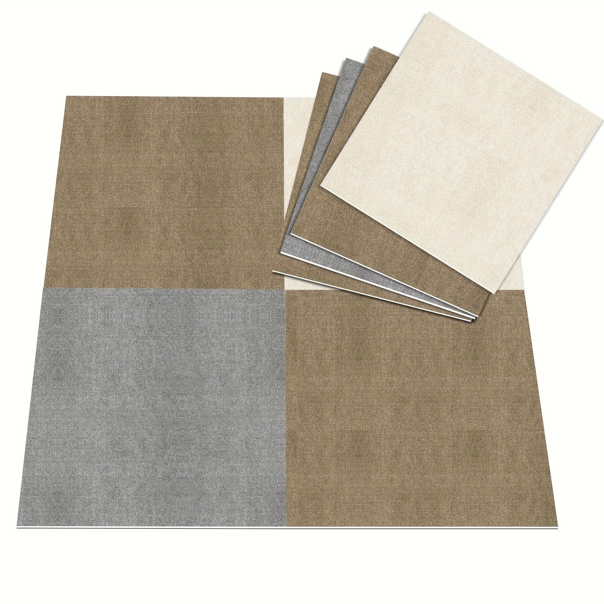 Anti-slip Office Floor Tile Carpet Sticker Square Carpet Sticker