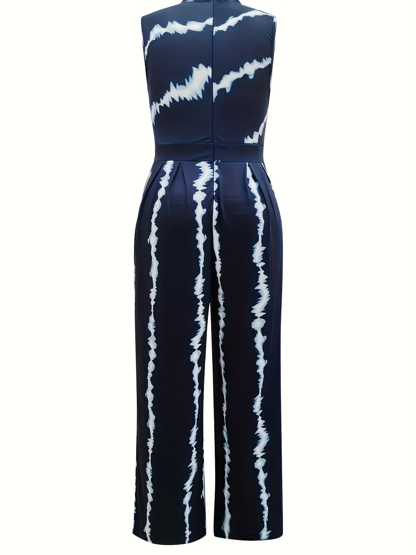 Tie Dye Wide Leg Tank Jumpsuit