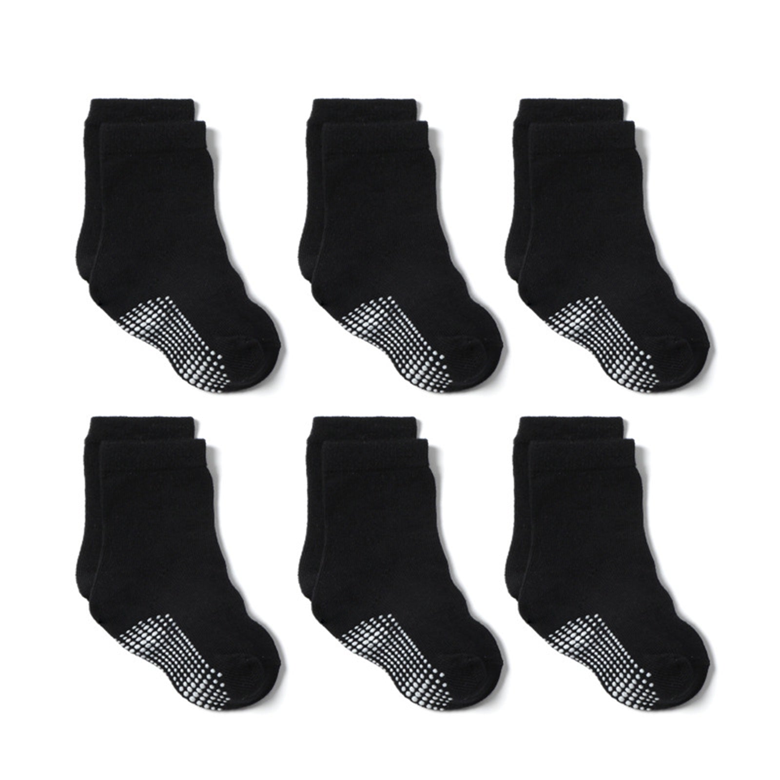 6 Pairs Non Slip Warm Ankle Socks for Baby Toddler