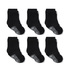 6 Pairs Non Slip Warm Ankle Socks for Baby Toddler