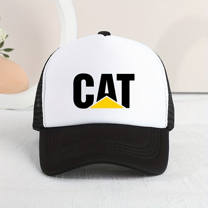 Kids Mesh Sunshade Baseball Cap Embroidered Breathable Hat for Outdoor