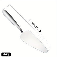 Cake Spatula Slicer Stainless Steel Pizza Shovel Fine Serrated Edge
