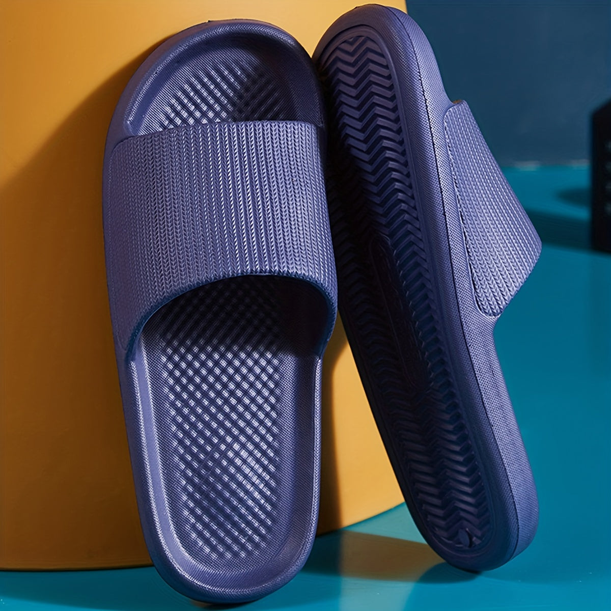 Men's Quick Drying Non Slip Slides - Indoor & Outdoor Summer