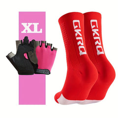Cycling Gloves & Socks Set: Protection & Style in One