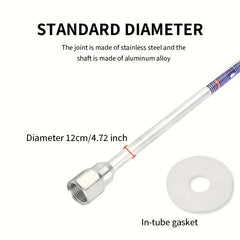 2pcs Extension Pole For Airless Paint Sprayer Guns Lightweight High Strength