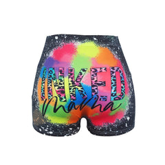Casual Elastic Waist Shorts for Women
