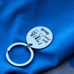 Funny Metal Key Ring Purse Bag Backpack Car Key Charm Friends Gift