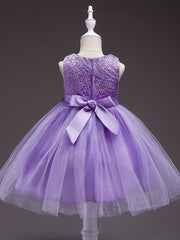 Baby's Lace Princess Gown Dress for Wedding Birthday Party