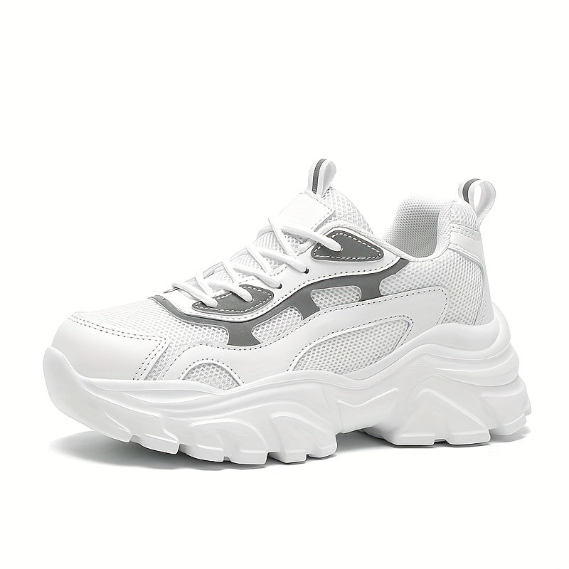Thick Sole Heighten Breathable Chunky Sneakers Non Slip Dad Shoes