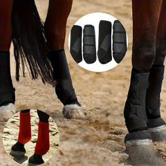 4pcs Horse Leg Warmers Anti-collision Equestrian Gaiters
