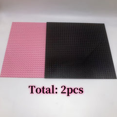 2PCS 32x32 Building Block Baseplate, DIY Educational Toy Accessory