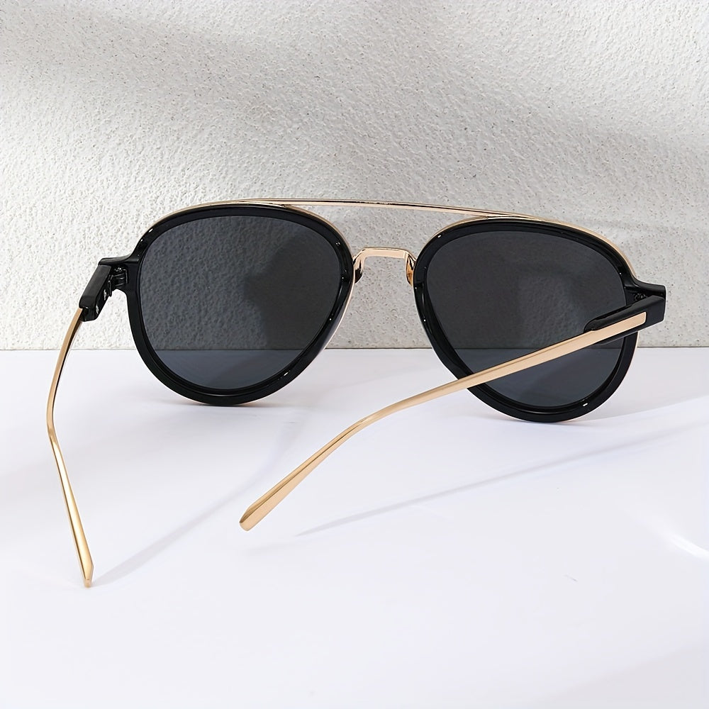 Men's Vintage Square Aviator Sunglasses UV400 Protection Glasses