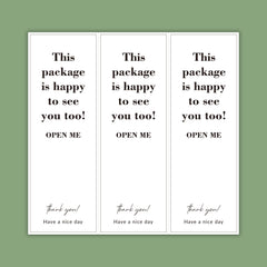 90pcs Rectangular Stickers For Business Letter Envelope Seal