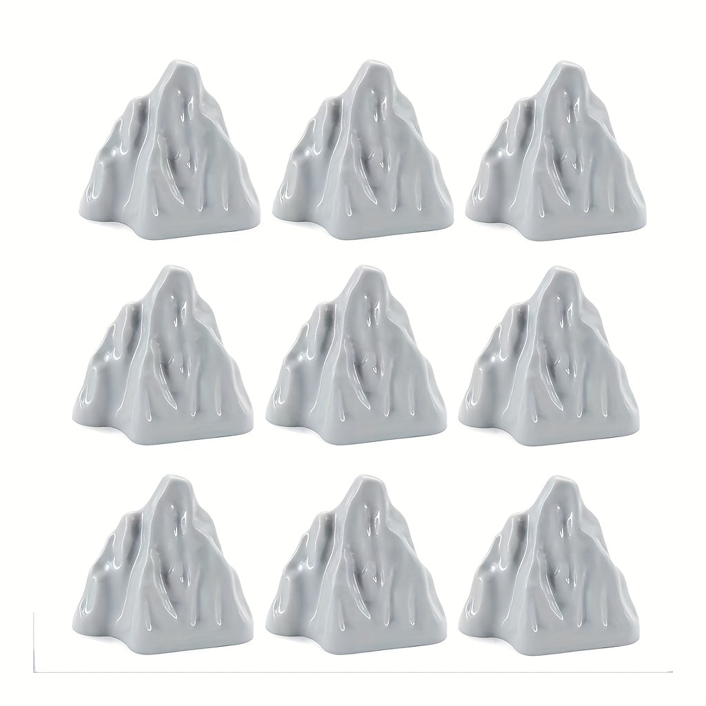9pcs Forest Rockery Accessories for Scene Building
