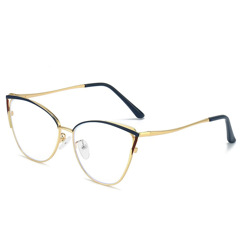 Women Cat Eye Glasses Frame Stylish Clear Lens Eyewear