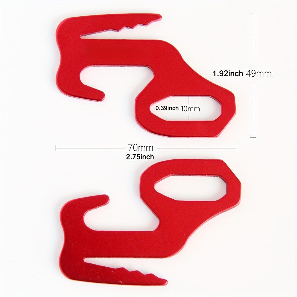 Aluminum Guyline Cord Adjuster for Camping and Hiking