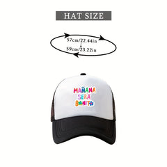 Y2K Trucker Hat Mesh Baseball Cap Sun Shade Dad Hat
