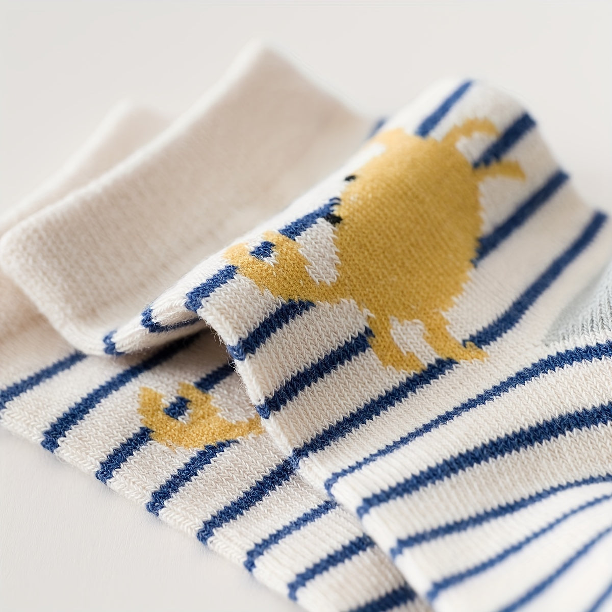 5pairs Ocean Animal Pattern Socks for Babies Toddlers Children