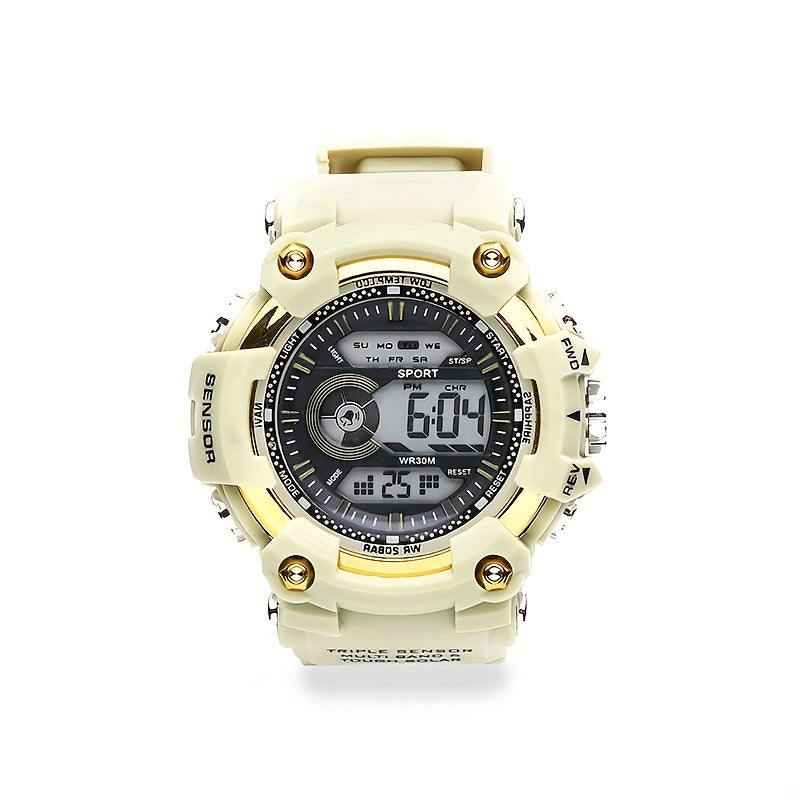 Luminous Sports Electronic Watch Waterproof Teen Watch
