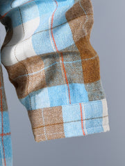 Toddler Boys Plaid Button Down Shirt Long Sleeve Outwear Jacket