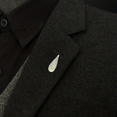 Geometric Tie Clip Shirt Decoration Suit Clip Brooch For Men