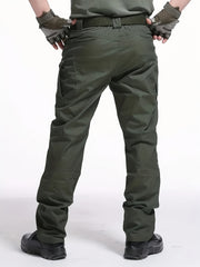 Men's Waterproof Tactical Pants Combat Cargo Pants Outdoor