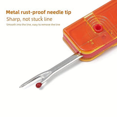 Collapsible Stainless Steel Thread Cutter Seam Ripper Stitch Removal Needle Arts