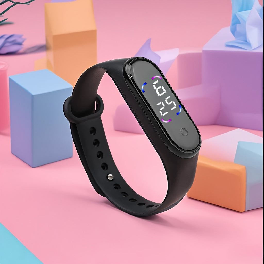 Multifunctional Unisex Digital Watch LED Date Display