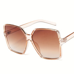 Oversized Square Sunglasses Gradient Glasses UV400