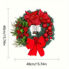 Red Christmas Ball Garland Hanging Decorations