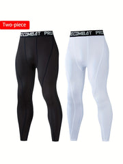 Men's Compression Pants Quick Dry Base Layer for Sports Gym Running