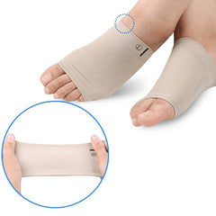 Orthotic Gel Cushion Arch Support Sleeves for Women Compression Bands