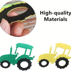 Tractor Felt Banner Party Decoration Birthday Party Supplies