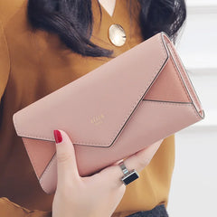 Women's Envelope Clutch Long Wallet Phone Pocket