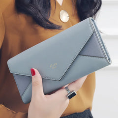 Women's Envelope Clutch Long Wallet Phone Pocket